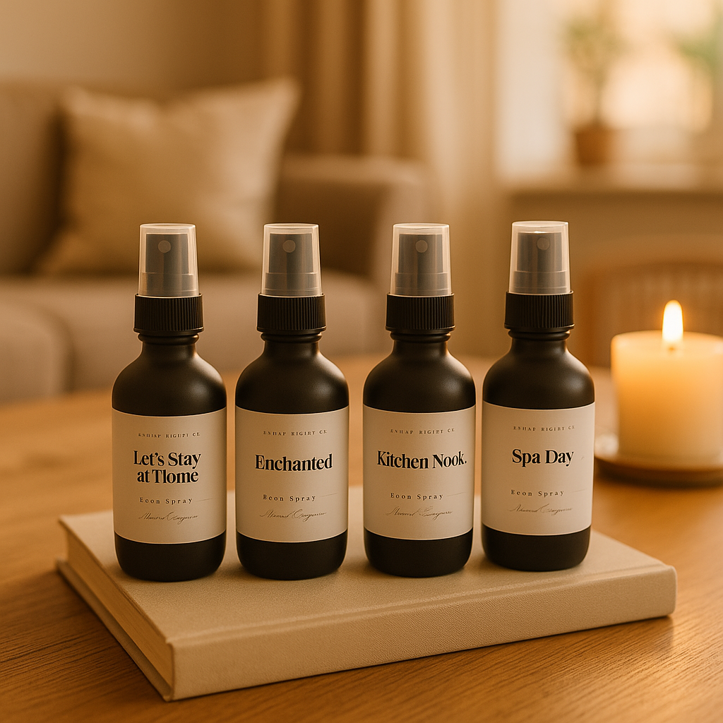 NEW! Concentrated Room Spray-Home Fragrances| 2oz.| 4 Signature Scents