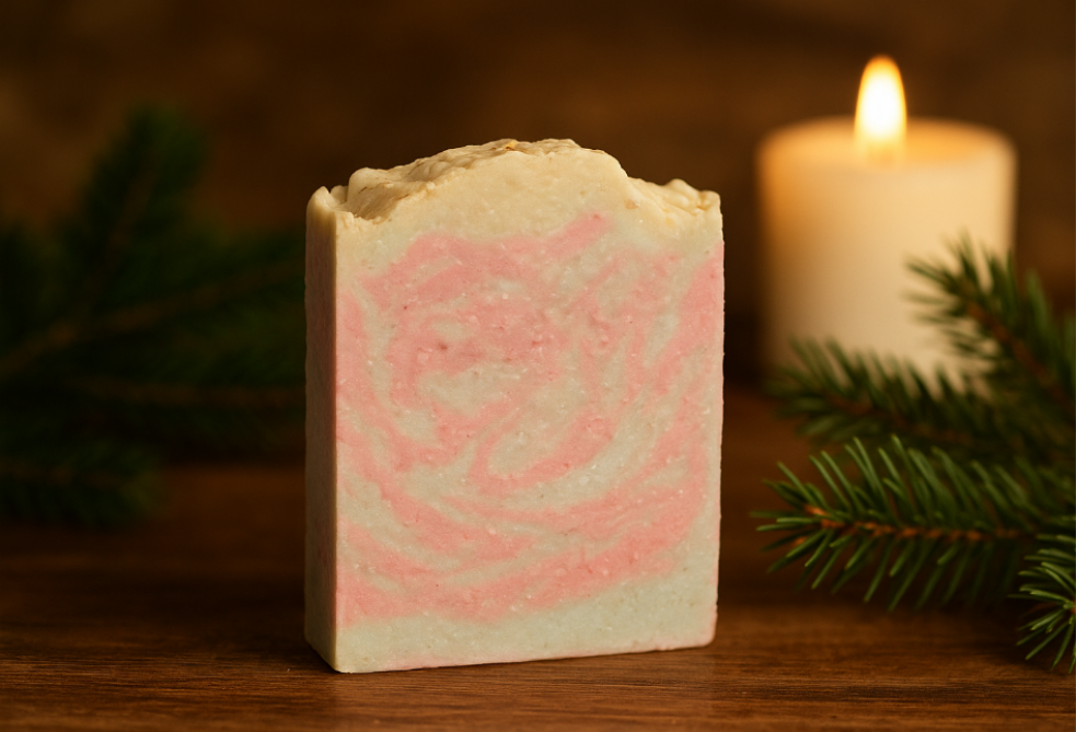Peppermint & Eucalyptus Goat's Milk Soap| 4.25 oz. Bar