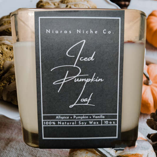 Iced Pumpkin Loaf 10oz. Candle