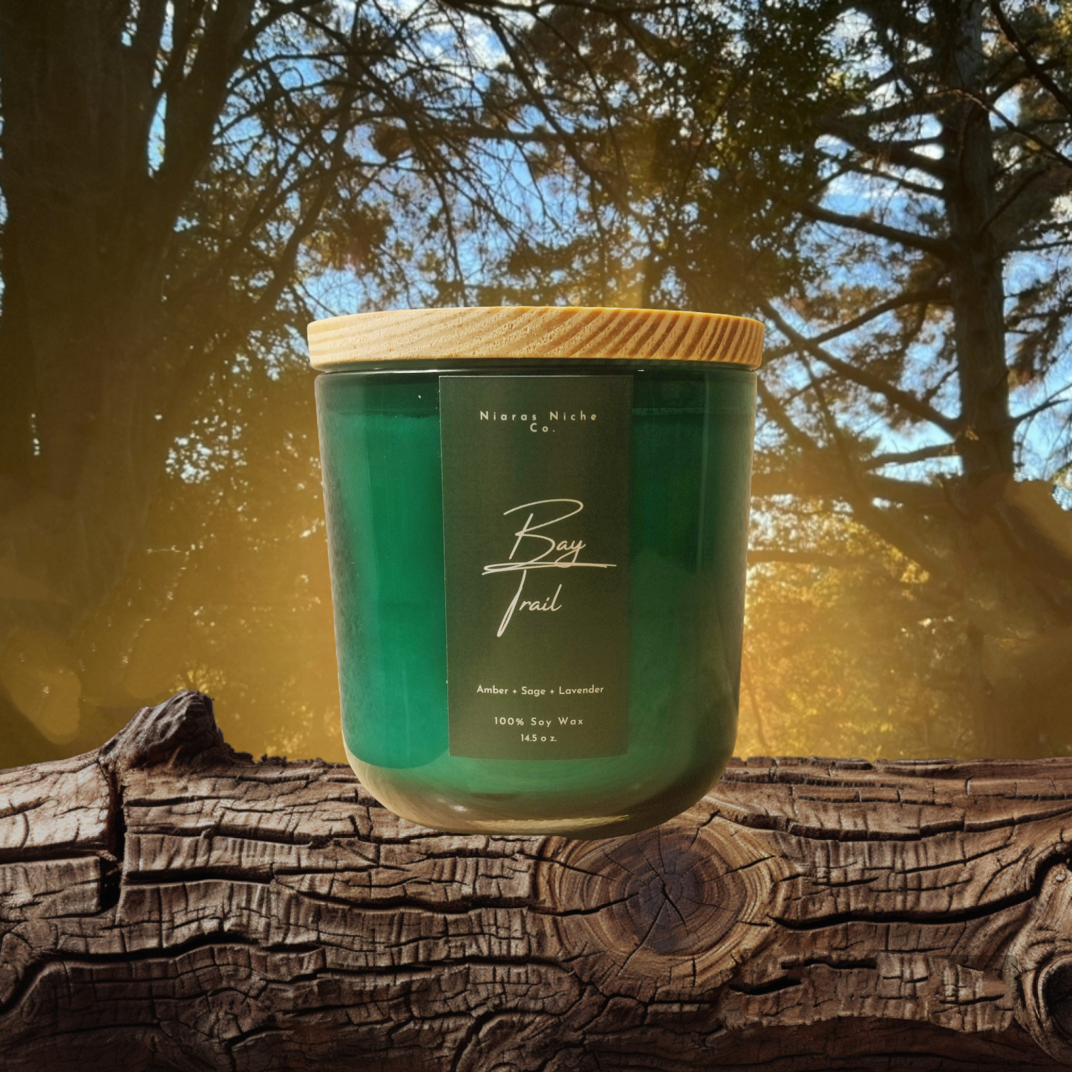 Bay Trail- 14.5 oz Double Wick Candle