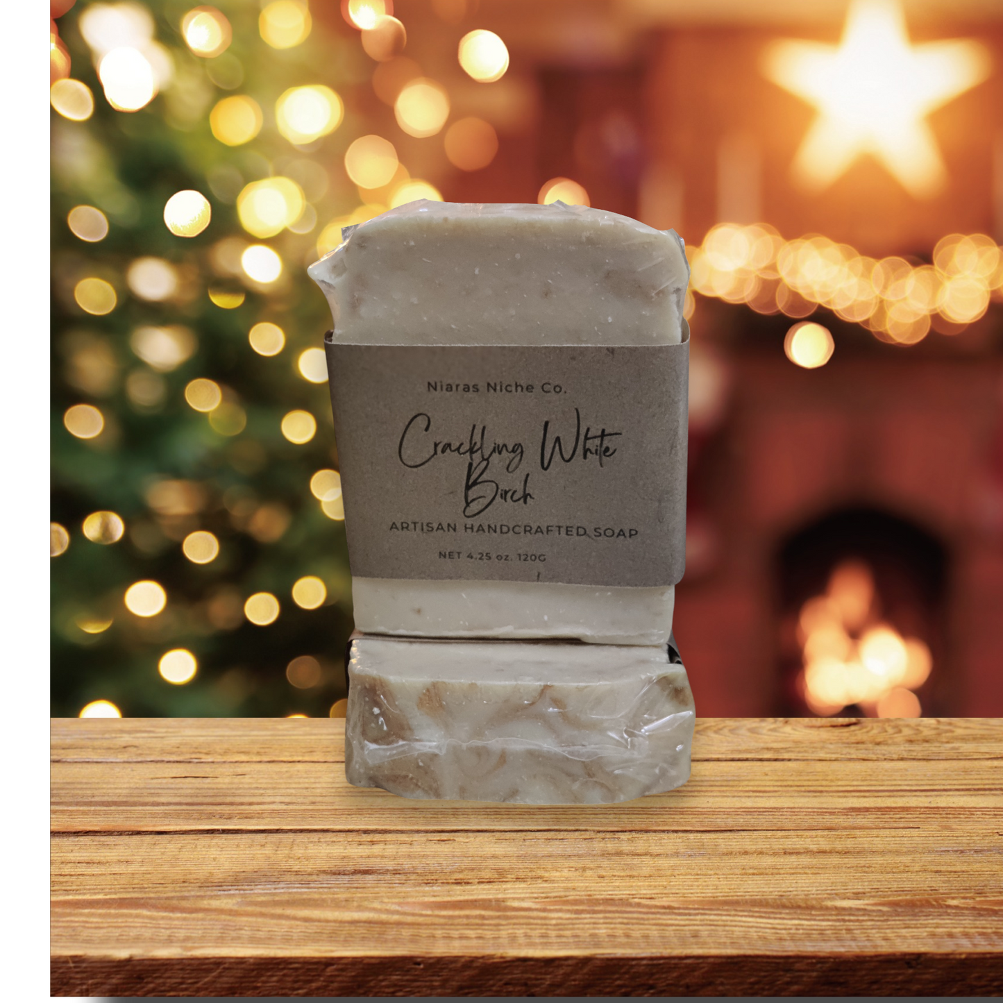 Limited Edition-Crackling White Birch 4.25oz. Soap