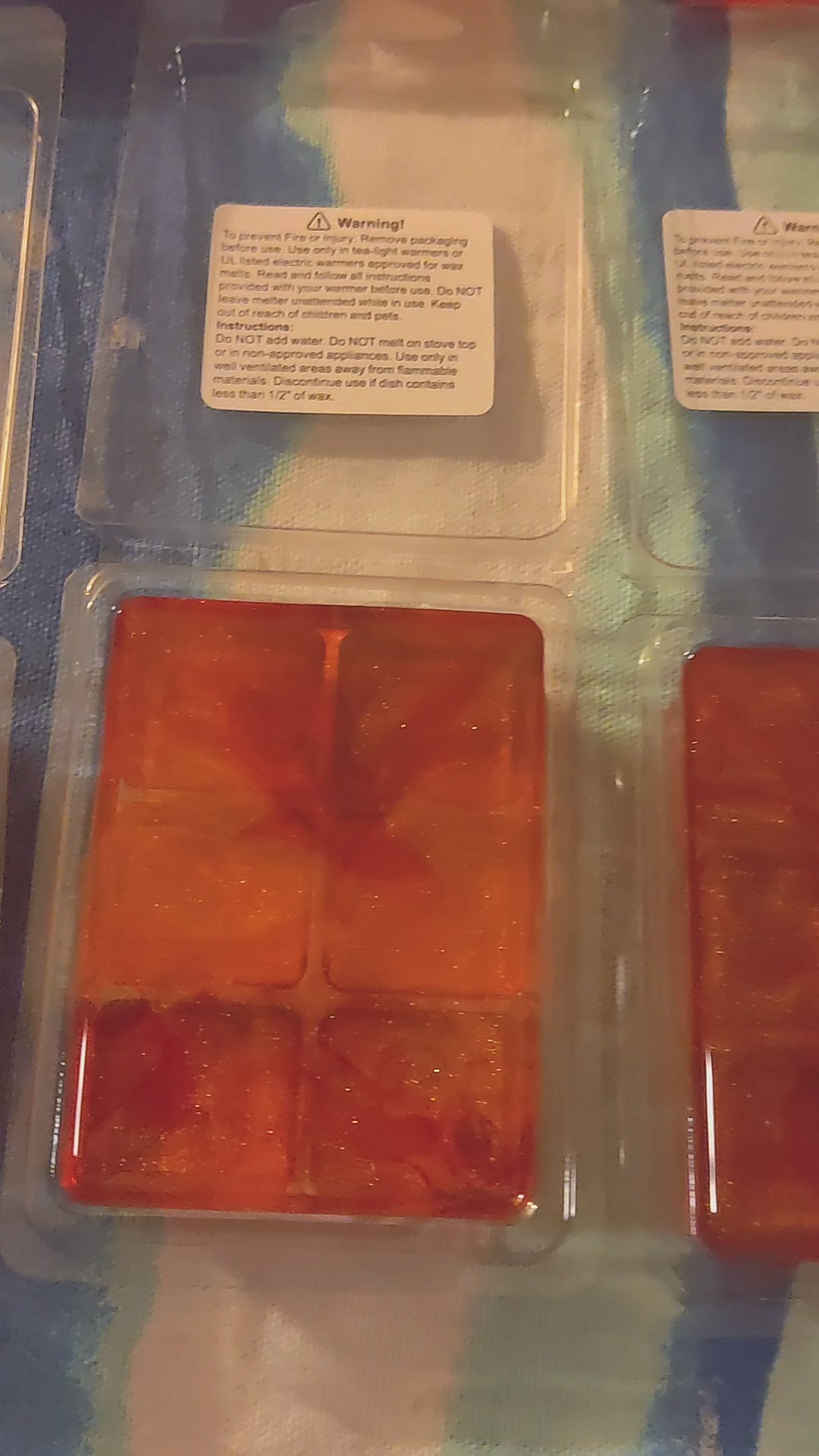 Cranberry Bubbly Shimmering Wax Melts- 2.5oz.