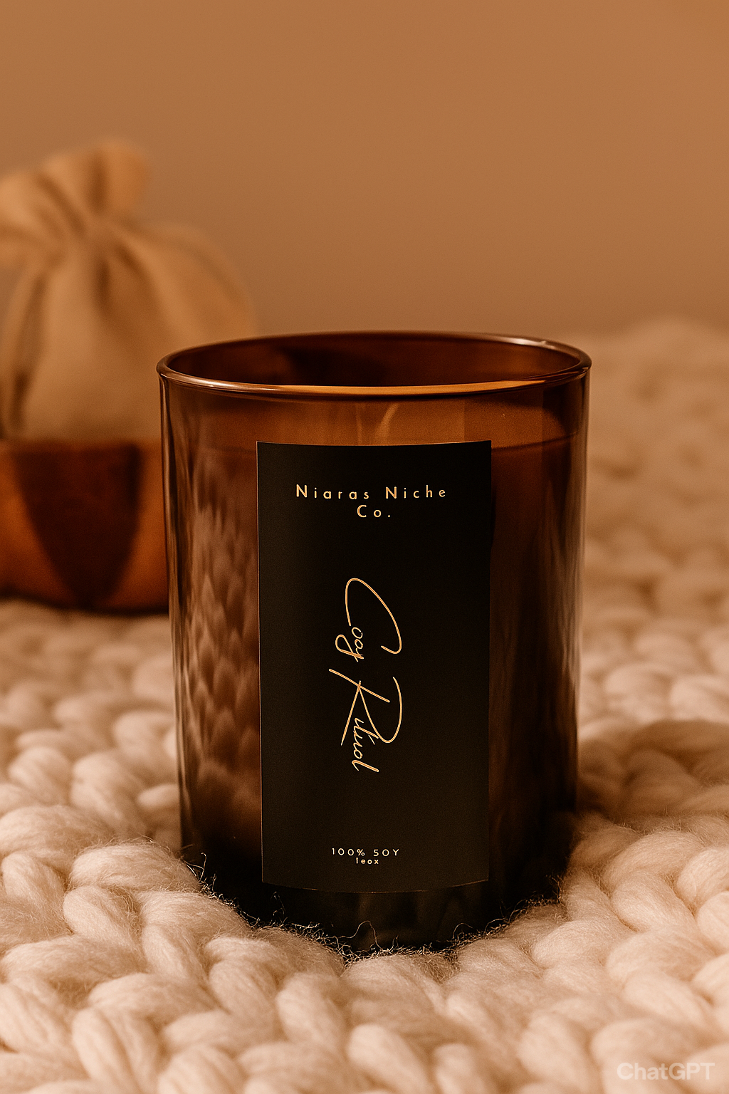 Limited Fall Scent! Cozy Ritual 12 oz. Soy candle