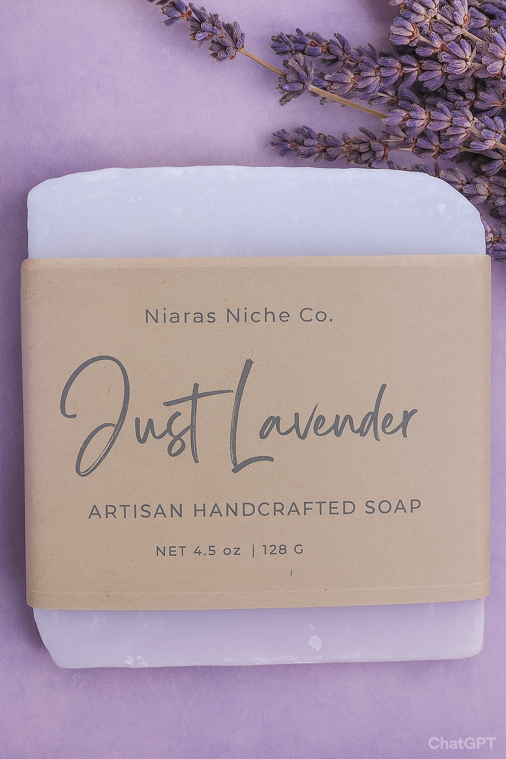 Just Lavender |4.25oz Soap Bar