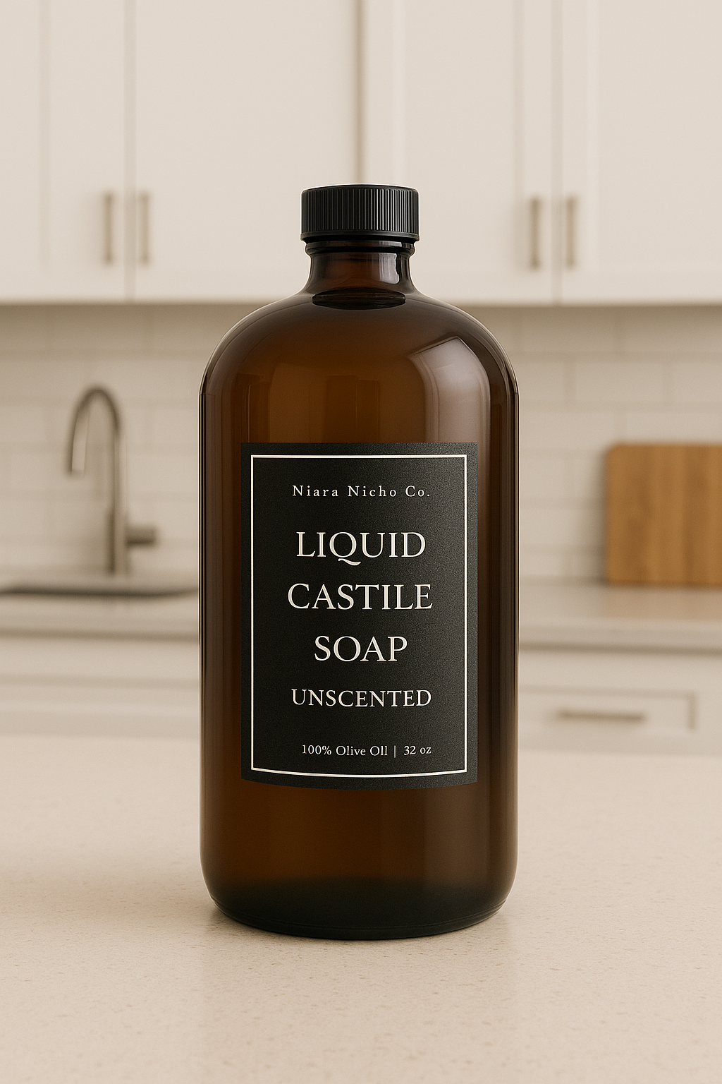 Pure 100% Olive Oil Castile Liquid Soap