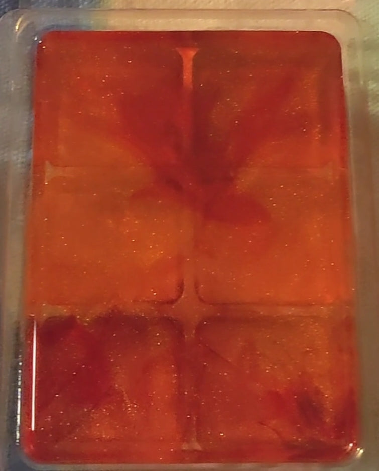 Cranberry Bubbly Shimmering Wax Melts- 2.5oz.
