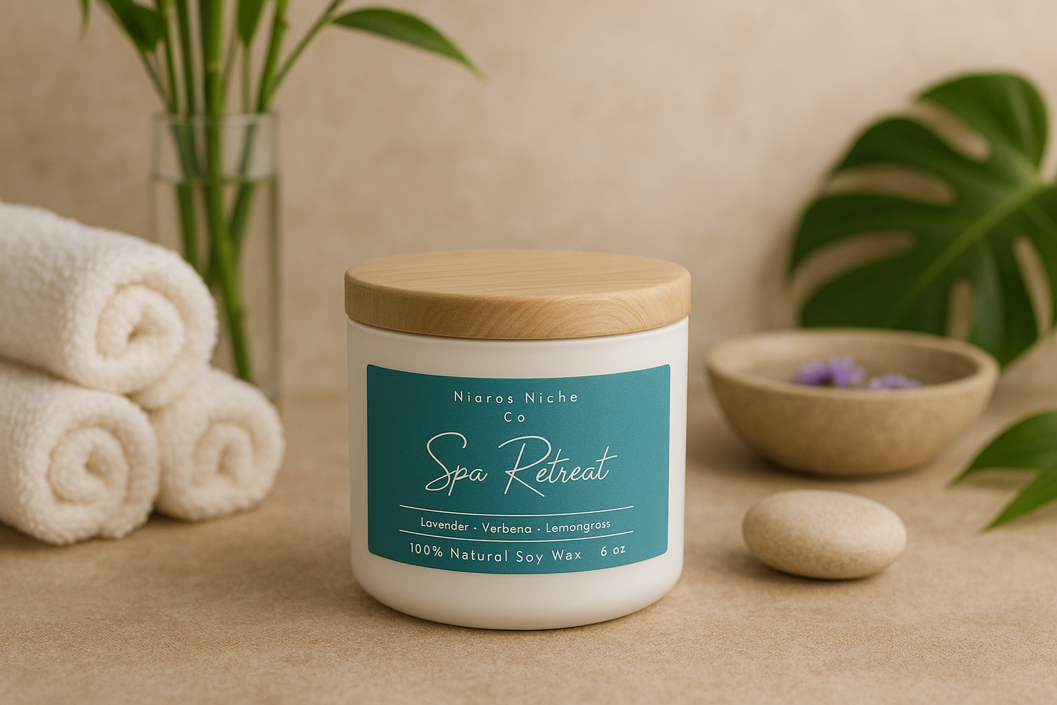 Spa Retreat 6oz. Candle|Spa Candle