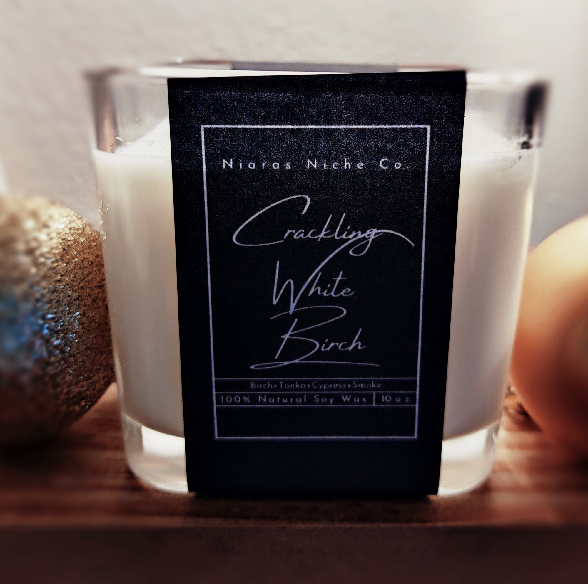 Crackling White Birch Candle- 10 oz.