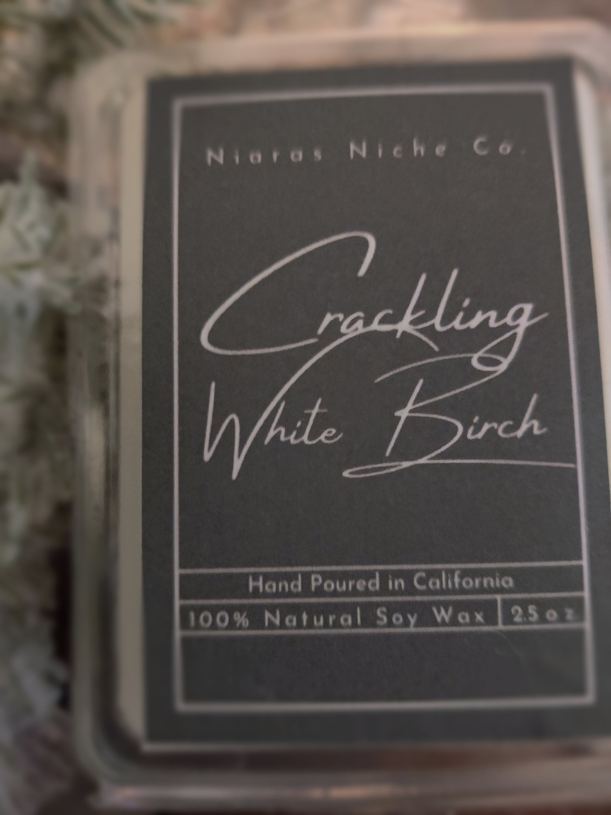 Crackling White Birch Wax Melt - 2.5 oz